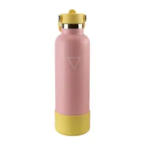 Garrafa Térmica Hydrate - 710ML - com Bico e Protetor de Silicone - Rosa Pastel
