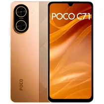 Cel Xiaomi Poco C71 4/128GB 4G Dourado