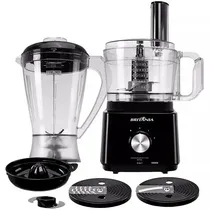Multiprocessador Britânia All In One BMP900P Processador + Liquidificador + Espremedor 220V ~ 50/60 HZ - Preto
