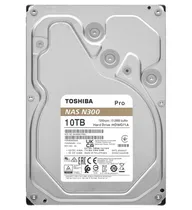 HD 10TB Toshiba SATA3 7200/512 N300 Pro Nas HDWG71AXZSTB