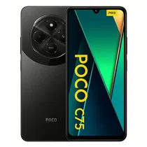 Smartphone Xiaomi Poco C75 Global 128GB 6GB Ram Dual Sim Tela 6.74" - Preto