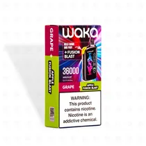 Waka Degustacion Vaper Blast 36000PUFFS Grape Apple Fusion Blast
