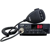 Radio Amador TKS PX-27 / 80 Canais / AM/ FM / 8W - Preto