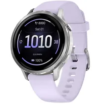 Relogio GPS Garmin Venu 4 41MM - Silver/Purple (010-03013-01)