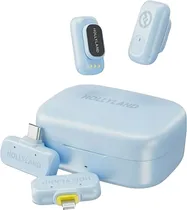 Microfone Sem Fio Hollyland Lark A1 Combo USB-C/Lightning - SKY Blue