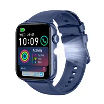 Smartwatch Blackview R30 Max - Bluetooth - com Pulseira Extra - Azul