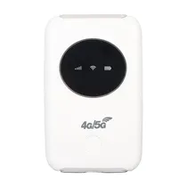 Modem Router R603-e Lte 4G/ 5G Portatil Sem Fio Wifi Hotspot 150MB / Recarregavel / 3200MAH / Bandas ( B1/ B3/ B5/ B7/ 8/ 20/ 38/ 40) - Branco