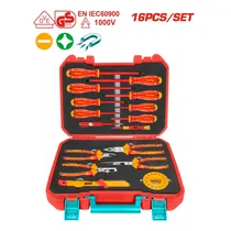 Jogo de Chaves Isoladas Total THKITH1601 – 16 Peças / Maleta
