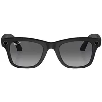 Óculos de Sol Smart Ray-Ban Meta Wayfarer RW4008 - F Matte Black/L Polar Gradient Graphite