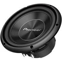 Subwoofer de 10" Pioneer TS-A250S4 Con 1300 Watts Pmpo - Negro