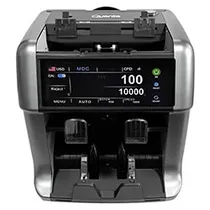 Máquina de Contar Dinheiro Quanta QTCDD30 2LCD / Bivolt - Cinza