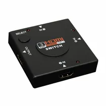 Satellite Switch HDMI A-HD06 3P Negro