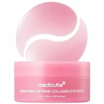 Mascarilla para Contorno de Ojos Medicube PDRN Pink Caffeine Collagen Eye Patch - 60 Unidades