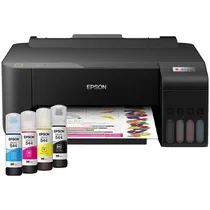Impressora Jato de Tinta Epson Ecotank L1250 - com Tintas de Reposição - Wi-Fi - USB - Bivolt - Preto