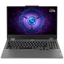 Notebook Gamer Lenovo Loq 15AHP10 AMD Ryzen 7 250 Tela Full HD 15.6" / 16GB de Ram / 1TB SSD / WIN11HOME / Geforce RTX5050 8GB - Luna Cinza (83JG000FUS) (Inglês)