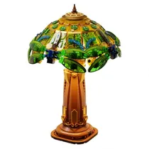 Pantasy Blocks Stained Glass Table Lamp 85042