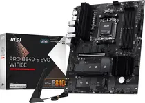 Placa Mãe MSI AM5 Pro B840-s Evo WIFI6E HDMI/ USB3.2/ 3M.2/ DDR5/ ATX