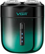 Barbeador VGR Voyager Mens Shaver V-348 Recarregável - Verde