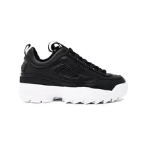 Tênis Fila Feminino Disruptor II Premium (Importado) Preto/Branco