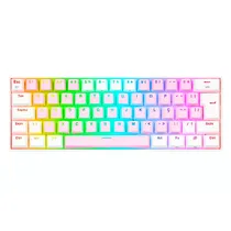 Teclado Gamer Redragon Draconic Pro K530-RGB-Pro RGB Sem Fio - Rosa
