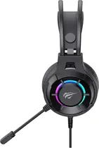 Auricular Havit NV-H2049D-N Gaming 3.5MM Con Micrófono/RGB Black