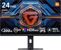 Monitor 24" Xiaomi Gaming G24I 2026 P24FDA-RGGL FHD Ips/ 200HZ/ 1MS/ 8B/ 100%/ FSY/ HDR/ DP/ HDMI