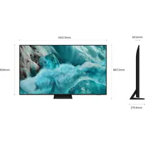 Televisor Smart Qled Samsung Q7F Visão Ai QN65Q7F5AG 65" 4K Tizen Wi-Fi - Preto