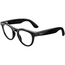 Oculos de Sol Inteligentes Ray-Ban Meta Headliner Gen 2 RW4013 - com Camera - Wi-Fi - Transitions Graphite Green - Shiny Black