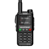 Radio Walkie Talkie Baofeng BF-18L Amateur / 5W / 7.4V / IP57 / 999 Canais - Preto