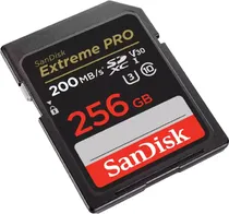 Memoria SD 256GB Sandisk Extreme Pro 200-140MB/s U3 (SDSDXXD-256G-GN4IN)