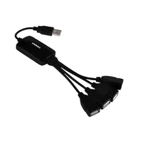 Sate A-HUB05 Hub 4 Puertos 2.0 Black