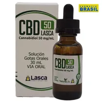 CBD Óleo Canabidiol Cannabidiol Cannabis Sublingual 50MG com 30ML Lasca Livre de THC Tem Registro Sanitario.