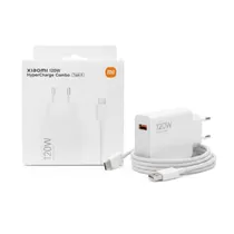Cargador Xiaomi MDY-14-Ee BHR9462EU Hypercharge 120W USB-A/USB-C - Blanco