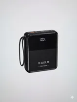 A'Gold Cargador Pro BTE-48 10000MAH Turbo PD+22.5W (Anatel) Black