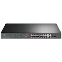Hub 16 Portas TP-Link TL-SL1218MP 16 10/100 Poe+