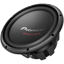 Subwoofer de 12" Pioneer TS-W312D4 Con 1600 Watts Pmpo - Negro