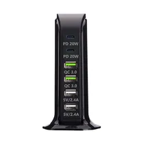 Satellite Cargador A-R22U 6 En 1 65W Negro