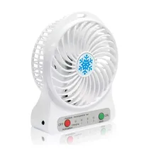 Mini Ventilador Portátil Fan ZLZ2020 Recarregável - Branco