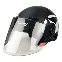 Capacete Dilang - para Patinete - Preto Matte