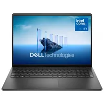 Notebook Dell 16 LDC16250-7278BLK-Pus, Intel Core 7 150U 1.80HZ (5.40GHZ), 16GB Ram, 1TB SSD, Tela Touch 16" 2K Wuxga (1920 X 1200) Ips, Windows 11 Home, Inglês, Preto Carbono