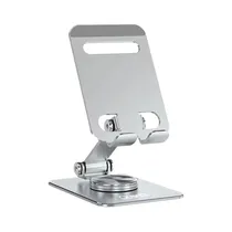 Suporte de Celular Quanta de 4" A 7" Rotativa Prata