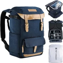Mochila p/Camara K&F Urban Wander 02 -20L - Blue (KF13.066V11)