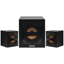 Caixa de Som Satellite AS-628BL Bluetooth / USB - Preto