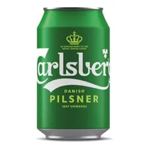 Beb Cerveja Dina Carlsberg Pilsner Green Lata 330ML*