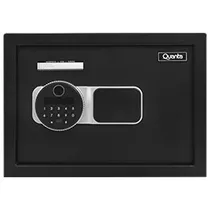 Caja Fuerte Digital Quanta QTCFB85 Con Biometría 8.5L - Negro