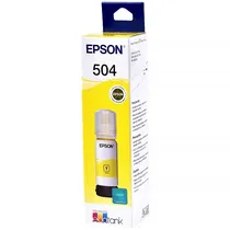 Tinta Epson T504 420 C13T03N42A para Impressoras Eco Tank - Amarelo