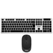 Teclado Wire Satellite AK-761G 2.4G ABNT Mult