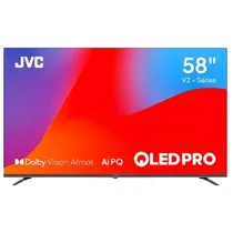 TV Smart LED JVC 58KM858 Pro 58" 4K Qled 120 HZ - Preto
