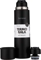 Garrafa Térmica Terrano Bala 750ML AC402022005 - Preto