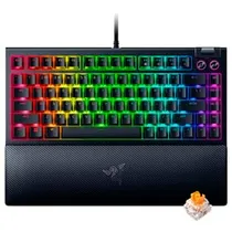 Teclado Gamer Mecánico Razer Blackwidow V4 75% USB / RGB / Inglés - Negro (RZ03-05000200-R3U1)